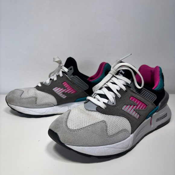 New Balance 997s Abzorb Gray Pink Teal South Beach Running Shoes Sneakers 8 - Picture 8 of 12